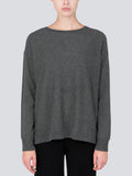Loose Fit Sweater_Graphite