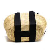 GEORGE_NATURAL/BLACK POUCH