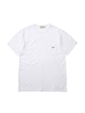 M_TEE-SHIRT TRICOLOR FOX PATCH_WHITE