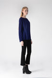 Loose Fit Sweater_Navy