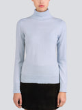 Turtleneck Slimfit Sweater_Baby Blue