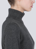 Turtleneck Slimfit Sweater_Graphite