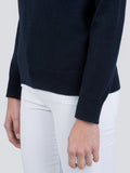 V Neck Sweater_Dark Navy