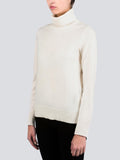 Turtleneck Slimfit Sweater_Ivory