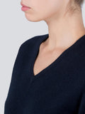 V Neck Sweater_Dark Navy