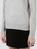 Turtleneck Slimfit Sweater_Light Grey