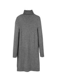 Turtleneck Slimfit Dress_Grey