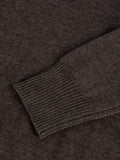 Turtleneck Slimfit Dress_Cocoa Brown