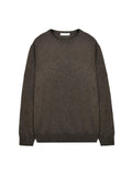 Men Crew Neck Sweater_Cocoa Brown