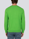 Men Crew Neck Sweater_Green