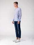 Men Crew Neck Sweater_Baby Blue