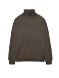 Men Turtleneck Sweater_Cocoa Brown