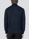 Men Turtleneck Sweater_Dark Navy