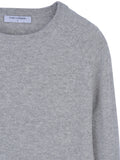 Classic Crew Neck Sweater_Light Grey