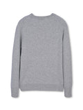 Classic Crew Neck Sweater_Light Grey
