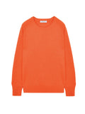 Classic Crew Neck Sweater_Orange