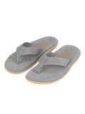 Men Suede Thong - CHARCOAL SUEDE