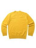 M_LAMBSWOOL R-NECK PULLOVER_BUTTERCUP