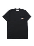 W_TEE-SHIRT DOUBLE FOX HEAD PATCH_ANTHRACITE