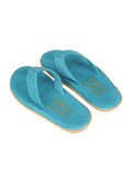 Men Suede Thong - TURQUOISE SUEDE